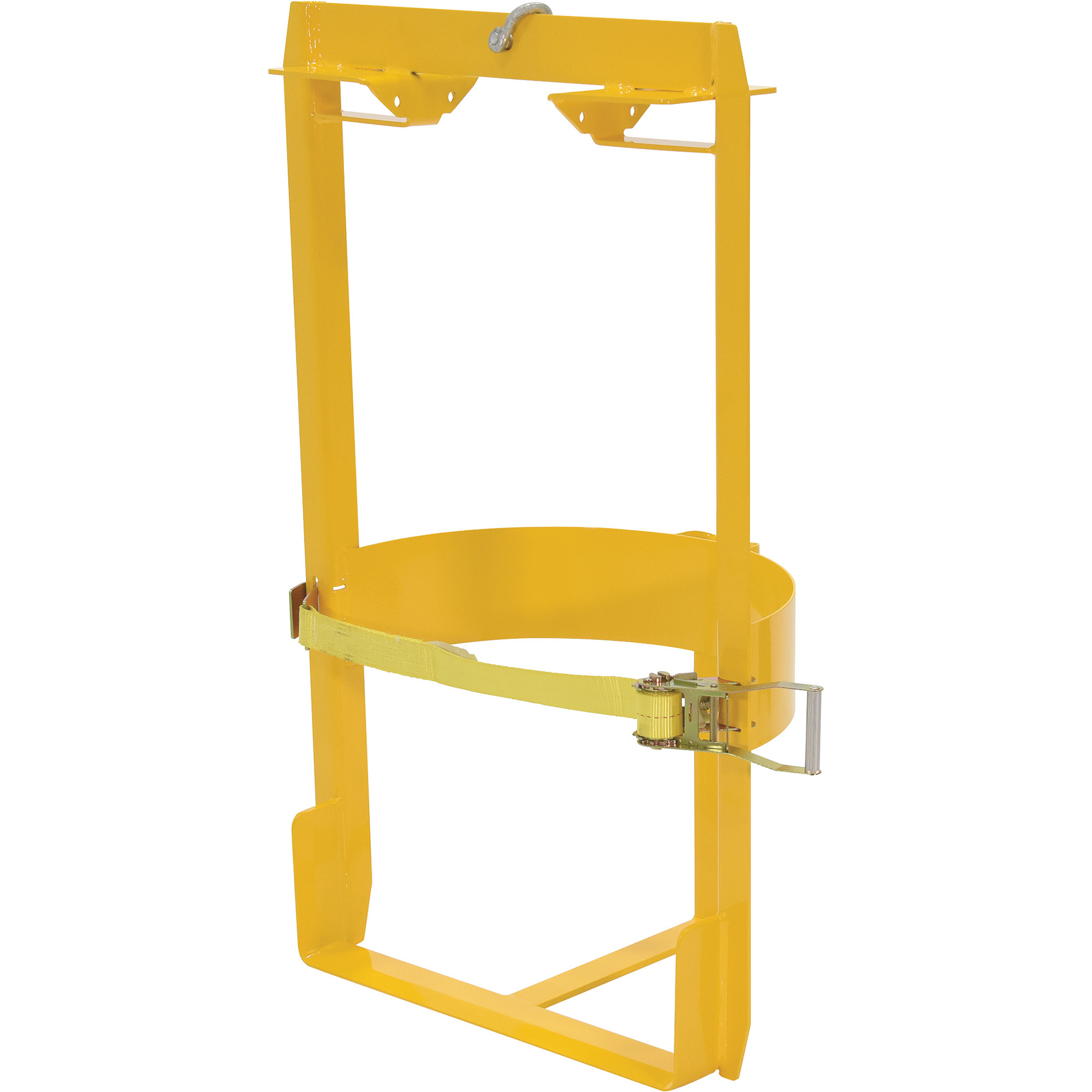 Vestil Overhead Drum Lifter - 1,000-Lb. Capacity, Carbon Steel, Model# DRUM-LUG